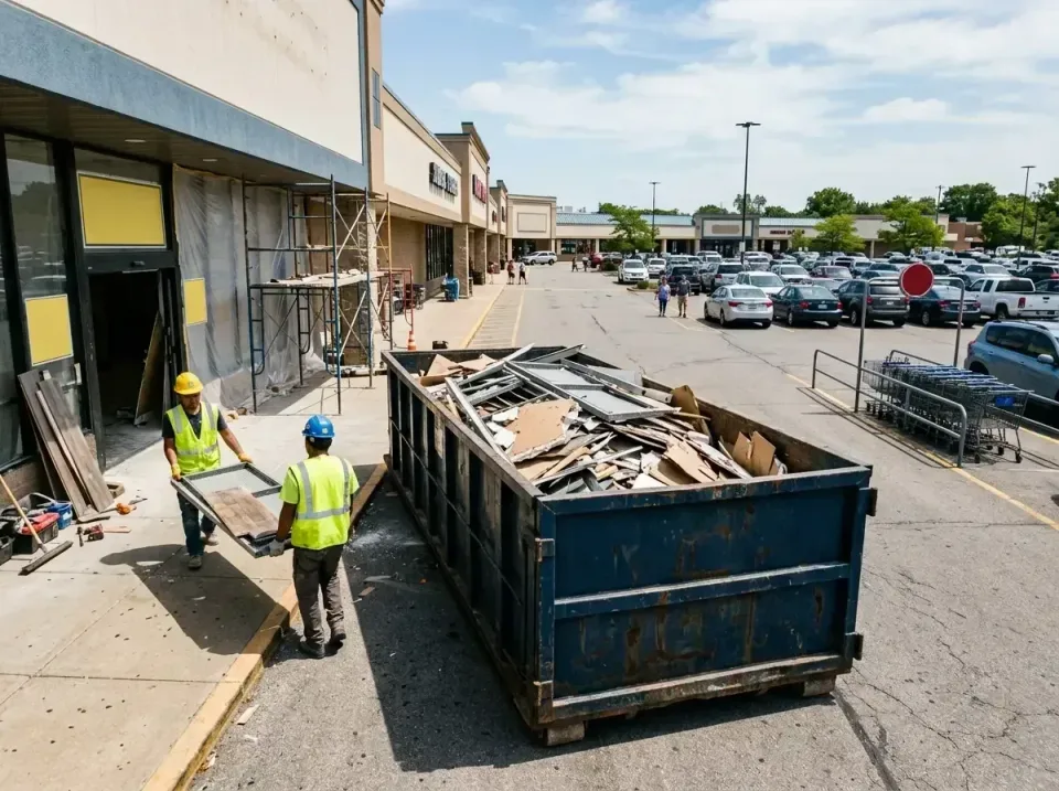 retail-store-renovation-debris-003 — frequently asked questions, Roll-off Dumpster Rentals in Millington, NJ